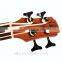 UBS-302 Made in China Wholesale Electric Wooden Fretless Resonator Bass Guitar Ukulele With Bag