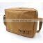 2016  express china Brown Kraft and Tyvek paper bag with detachable shoulder strap  special paper bag