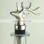 Zince Alloy Deer Wine Stopper Stag Head Wine Accessories