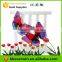 New design DIY Paper flying butterflies for wall decoration