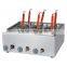Desktop four grid electricity noodle cooking machine