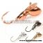 Wholesale different color Fly shape tungsten ice fishing jigs