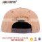custom design cork snapback cap hat