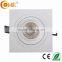 13w white painted Square Recessed COB LED Lumi Smooth LED Downlight