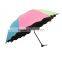 Mini 5 Fold Umbrella In Case Pocket Umbrella Fashion