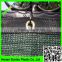 China manufacture customized 95% Vert fonce Brise-vue en polyethylene haute densite traite anti-uv privacy fence net