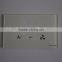 High quality electronics front glass panel, glass faceplate for touch switches