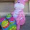 2015 newest design vivid lovely easter bunny inflatable