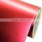 Removable pvc self-adhesive red pearl metallic chrome matte vinyl car wrap