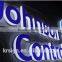 3d backlit channel letters , metal channel letter sign