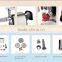 Electric Meat Grinder with 1,200W Power, ETL, GS and RoHS Approvals