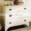 wooden cabinet, white color