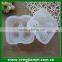 High quality 4 holes sphere shape ice cube tray silicone ice ball mold