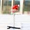Hot selling cute cheapest grass hair pin kid christmas hair clip