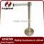 Belt Post Stanchion Crowd Control Barrier Gold Stanchion
