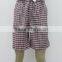 Men's grid woven shorts