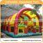 2016 Latest Inflatable Amusement With Roof / Fun City With Roof for Kids Quality Choice