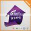 Fashion beautiful glow in dark custom stickers
