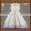 new style cute suspender organza party ivory flower girl dresses