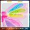 Wholesale party belly dance wings rainbow butterfly fairy wings