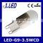 High Quality 5pcs 3535SMD Dimmable Led g9 3.5w Bulb