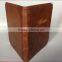 A4 and A5 high quality Genuine/PU/PVC Leather restaurant menu cover,genuine or pu leather hotel menu
