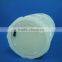 white embossed electric wax led pillar candle