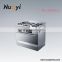 Multifuctional freestanding nuoyi 5 burner gas cooker hob with electric oven combination