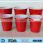 Red Party Cups/red plastic party cup plastic party cups for water/two tone cup