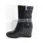 2014 fashion and comfortable low-heeled women boot
