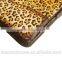 Fashionable Leopard Print Tearproof Tyvek Paper 10" Tablet/Laptop Sleeve With Zipper Closure