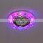 crystal ceiling glued light downlight house decoration lamp for home hotel shop party DJ Holiday magic color led Christmas
