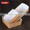 kraft paper boat tray for egg tart and oiltigt fried food box