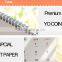 2016 hot sale China custom YO coil table calendar with notepad