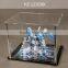 Factory model train acrylic display cases