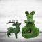 Artificial Grass Topiary Animal Shape For Landscape Decoration