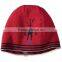 Professional custom design your logo children knit hat free patten with high quality wholesale