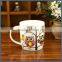 Popular porcelain material wholesale ceramic owl mug