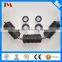 Industrial Clinker Plant Belt Conveyor parts Idler Roller with frame for sale