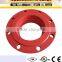 Ductile Iron Grooved Pipe Fittings Adaptor Flange