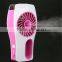 2016 hot arrival USB water spray fan cooler stand ultrasonic humidifier fan