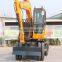 XINIU SMALL MINI WHEEL EXCAVATOR X120-L