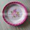 Custom home melamine dinner plate for christmas