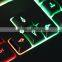 Fancy Lovely USB wired rainbow backlit gaming keyboard as Christmas gift