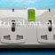 Best Price 4 Gang Extension Socket With Double USB And LED Light With CE SASO IEC Certificate