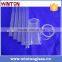 High purity clear fused OD1-500mm quartz glass pipe