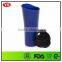 Promotional 16 ounce double wall plastic water cups with lid