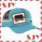 Curved custom made 5 panel foam and mesh trucker brand hip hop hat