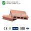 Hollow Outdoor Wood Plastic Composite Decking Exterior WPC Flooring for Garden Landscape