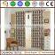 leaf pattern 3 pass woven blackout curtain for hotel
